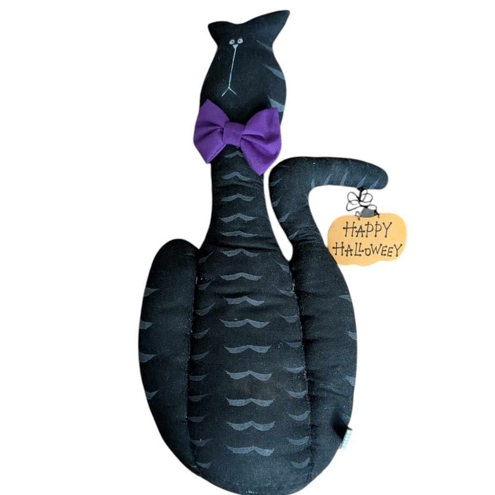 Halloween Black Cat Plush